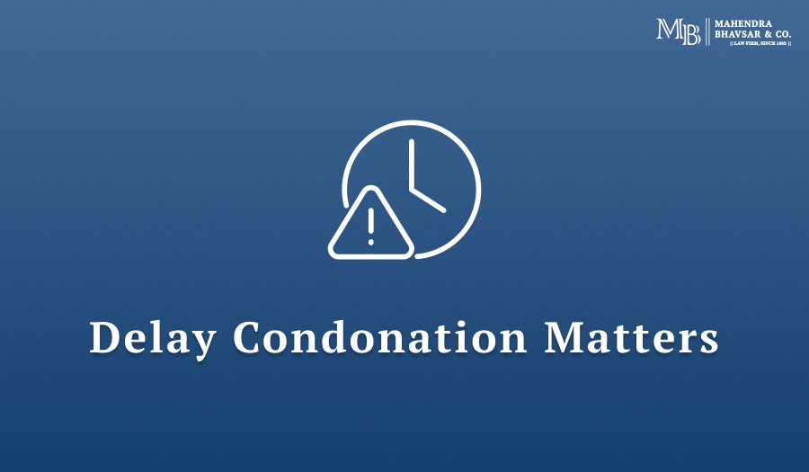 Blog 160 Delay Condonation