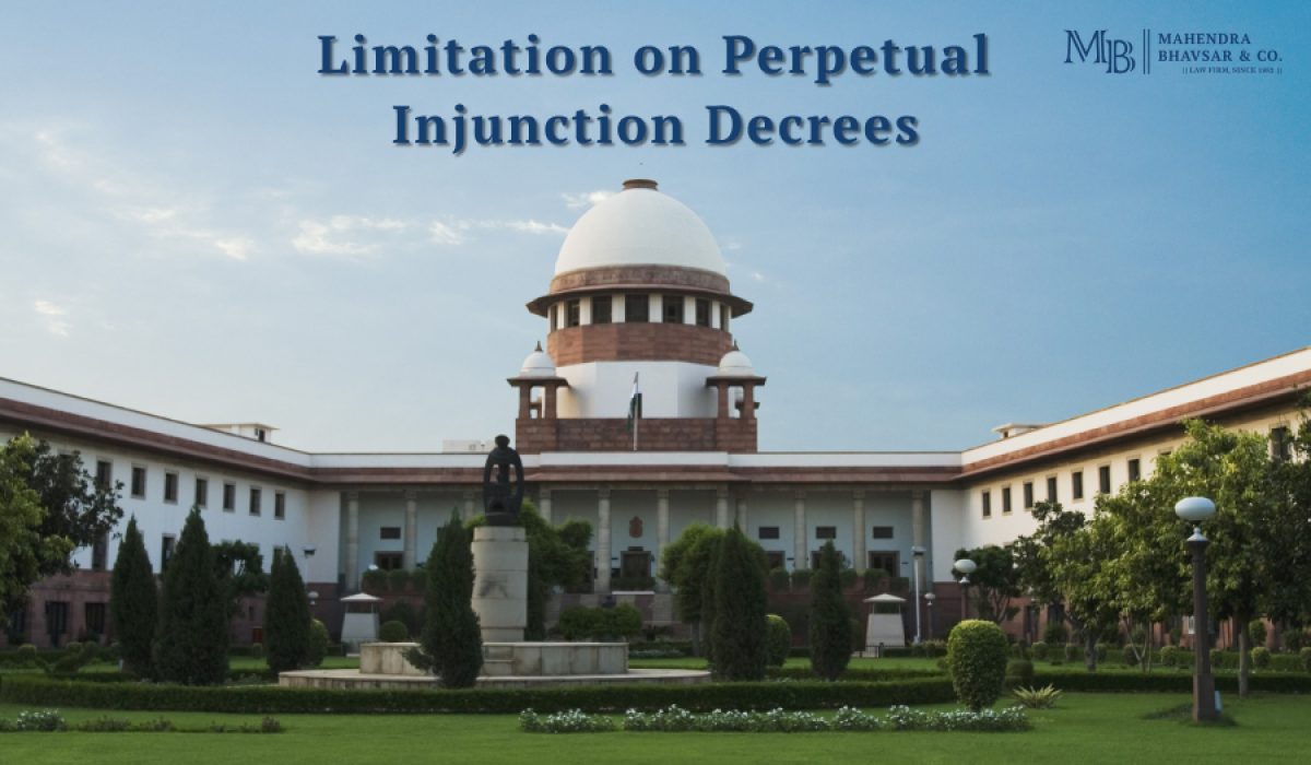 Limitation on perpetual injunction decrees